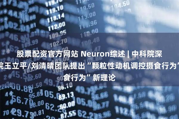 股票配资官方网站 Neuron综述 | 中科院深圳先进院王立平/刘清晴团队提出“颗粒性动机调控摄食行为”新理论