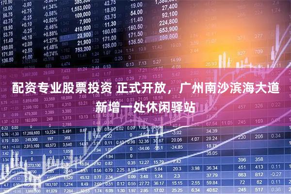 配资专业股票投资 正式开放,广州南沙滨海大道新增一处休闲驿站